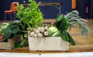 … pour gagner entre autre le panier paysan