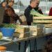 Un marché qui fait le plein